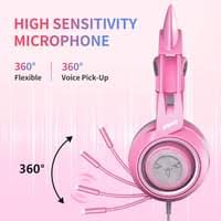 Somic sc2000 pink bluetooth wireless headphones. Over Ear Kopfhorer Somic G951s Cat Ear Gaming Kaufland De