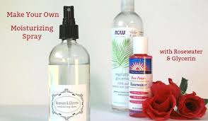 Finally add in rose water to mix into a paste. Diy Rosewater Glycerin Moisturizing Spray