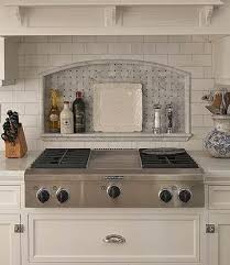 Remove all appliances and cookware from your countertop before you start to tile a backsplash. 21 Tile Backsplash Ideas For Behind The Range That Add A Bold Kitchen Accent Trendy Kitchen Backsplash Kitchen Design Trends Kitchen Inspirations