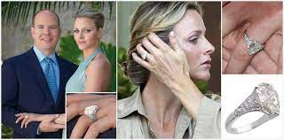 Princess Charlene Of Monaco Engagement Ring Sok Pa Google Prinses Charlene Koninklijke Juwelen Verlovingen