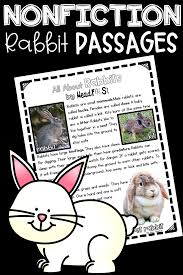 Rabbit Reading Comprehension Passages Questions Writing Activities Easter Bunny Reading Passages Guided Reading Reading Fluency