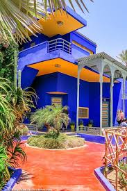 Majorelle Garden In Marrakech Here Lies Yves St Laurent Morocco Morrocan Architecture Marrakech Luxury Homes Dream Houses