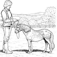 Shetland Pony Coloring Page Animal Coloring Pages Horse Coloring Horse Coloring Pages