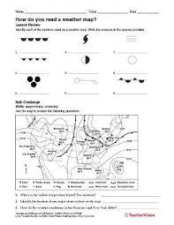 Weather matching worksheet in 2020 | weather words, have. Weather Lessons Printables Resources Grades K 12 Teachervision
