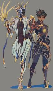 Valkyr And Lydia By Karu By Theburning1 Warframe Art Character Design Inspiration Character Design