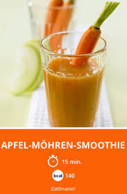 Apfel Mohren Smoothie Rezept Smoothie Rezepte Apfel Smoothie