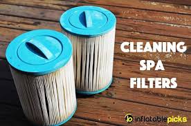 If you want to use a household product you can try vinegar. How To Clean Spa Filters In A Dishwasher Vinegar At Home Hot Tub Filter Cleaning Guide
