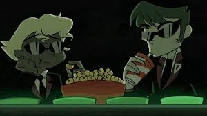 Helluva Boss Eat GIF - Helluva Boss Eat Pop Corn - Discover & Share GIFs