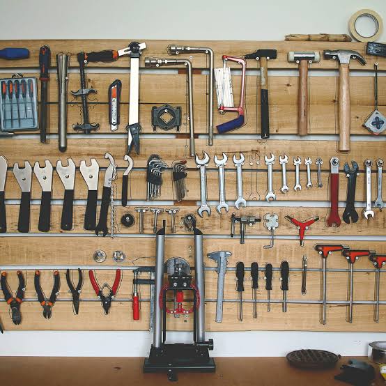 gereedschap wand