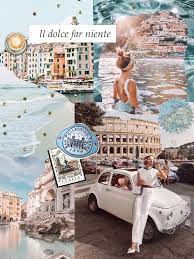 Vintage Italy Aesthetic Pastel Wallpaper Italy Aesthetic Summer Wallpaper