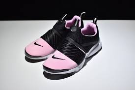 Black And White Tennis Shoes Womens New Arrival Nike Air Presto Flyknit Black White Pink 829553 007 Womens Sport Running Shoes Nike Running Shoes Women Sport Shoes Women Running Sport Shoes