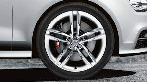 These Aggressive 20 Wheels And Tires Available On The Audi S7 Offer A Distinct Look To Complement The Sport Silhouette Find More Audis Car Wheels Audi Wheel