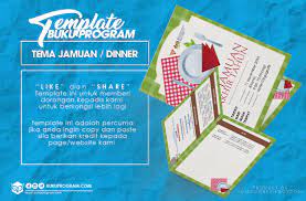 Change an image background in seconds. Template Buku Program Jamuan Buku Program Dot Com