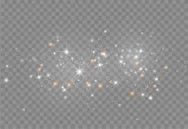 Glowing Light Effect With Glitter Particles Isolated Sparkles Background Glitter Background Sparkle Png