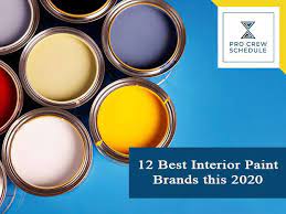 You may need to get a few of them too, based on the needs of the job and what it is you're painting. 12 Best Interior Paint Brands This 2020 Pro Crew Schedule