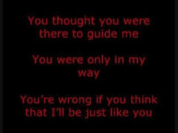Just Like You By Three Days Grace Lyric Quotes Three Days Grace Music Book