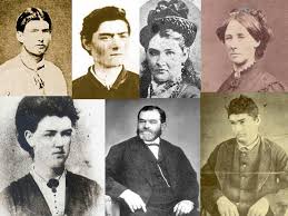 The grimaldi family turned out in style for the day's festivities. The Kelly Family Australia History Genealogy Australia History Events