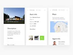 Property App Details Screens App Design App Modern Web Design
