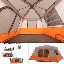 The ozark trail instant cabin tent sets up in 60 seconds! Ozark Trail Tent Divider 2 Room 8 Person 13 X 9 Family Camping Instant Cabin Tent Ozark Trail Tent Ozark Trail
