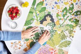 Jigsaw puzzles flower world is a fun free new beautiful game for everyone (adults or child). Jigsaw Puzzles Feature Emerging Female Artists Mental Floss