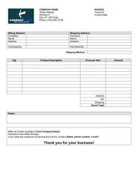 Sales Invoice Templates 27 Examples In Word And Excel Hloom