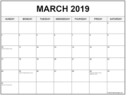 March 2019 Calendar With Usa Holidays June 2019 Calendar Calendar March Calendar Printables