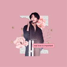 Jungkook Bts Aesthetic Pink Image By Grace
