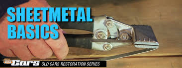 What is a suitable metal that can be used to make car body panels for jaguar cars? Sheet Metal Basics Old Cars Weekly