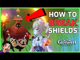 All Elemental Shield Weaknesses - Updated For Dendro | Genshin Impact -  Youtube