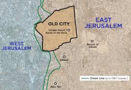 Image result for BORDER OF EAST AND WEST OF JERUSALEM