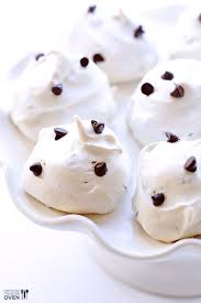 Chocolate Chip Meringue Cookies Gimme Some Oven Recipe Chocolate Chip Meringue Cookies Food Cookie Recipes