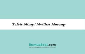 Arti mimpi menggendong bayi sering kali dialami oleh wanita dewasa yang telah menikah. 25 Tafsir Dan Arti Mimpi Melihat Musang Dengan Pertandanya