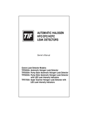 Led leak intensity indicators show relative leak size. Tif Tif5050a Bedienungsanleitung Pdf Herunterladen Manualslib