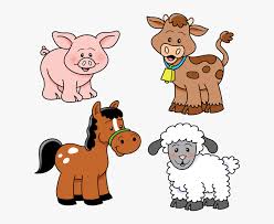 Pin By Jesica Morgan On Byki I Telushki Animal Clipart Baby Farm Animals Animal Clipart Free