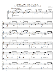Cello Suite No 1 In G Major Piano Sheet Music Prelude And Fugue No 1 In C Major From The Well Tempered Clavier Book I Sheet Music Johann Sebastian Bach In 2020 Sheet Music Sheet Music Direct Piano Sheet Music