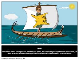 The argonauts were a band of heroes in greek mythology, who in the years before the trojan war (around 1300 bc) accompanied jason to colchis in his quest to find the golden fleece. Griechische Helden Jason Und Das Goldene Vlies
