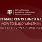 Make it Make Cents Lunch & Learn: How to Build... event in College Station, TX