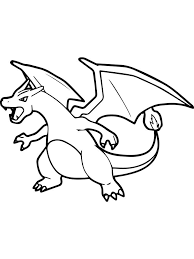 It is known as the flame pokemon. Charizard Coloring Pages To Print Charizard Is One Of The Monsters In The Pokemon Series It Flie Pokemon Coloring Pokemon Coloring Pages Super Coloring Pages