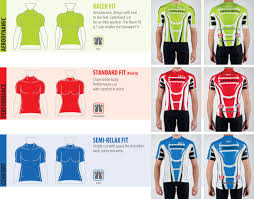 Garneau Custom Sizing Chart