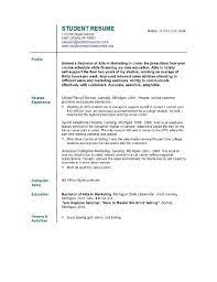 Get noticed with this straightforward resume example for students. Pin On Student Resume Template