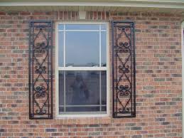 Decorative Shutters Wrought Iron Shutters Exterior Metal Shutters House Shutters