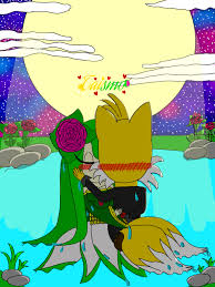 Subscribe to winkydinktube to catch all the. Tails And Cosmo Kiss In The Moonlight By Rainbowlolita13 On Deviantart