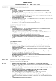controls engineer resume samples