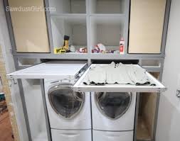 20 laundry room ideas to spruce up small spaces with color and organization. Remodelaholic Small Laundry Room Ideas