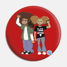 Maybe you would like to learn more about one of these? Boondocks Black Lives Matter Afrolicousderpasaurus Pin Teepublic