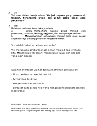 Nah, untuk itulah yuk tanya pak google terwujudnya perekonomian yang mampu menyediakan kesempatan kerja dan penghidupan yang layak serta memberikan pondasi yang kokoh. Doc Visi Misi Saya Apit Dian Farokhmah Academia Edu