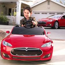 Radio Flyer Tesla Model S Mini Electric Car For Kids Is Eco Riffic Tesla Model S Car Radio Flyer