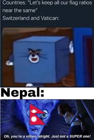 Und seine reise geht nach dem sensationssieg der schweizer nati über weltmeister frankreich gehen die bilder eines. Switzerland We Re Quirky Nepal Hold My Beer Dankmemes