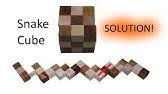 Regardless of age, both parents and kids can enjoy puzzles. How To Solve The Snake Cube Puzzle Youtube