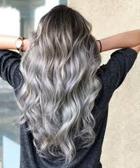 50 Pretty Ideas Of Silver Highlights To Try Asap Hair Adviser In 2020 Hair Highlights Silver Blonde Grey Hair Color